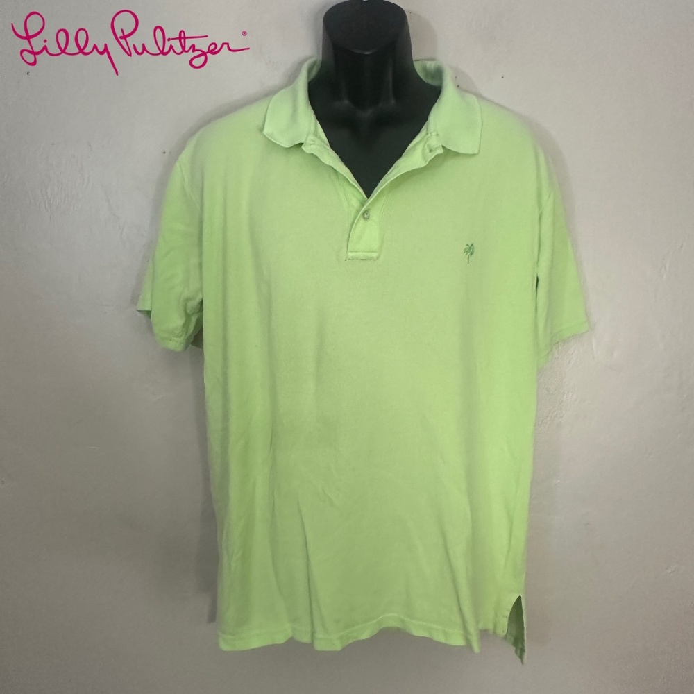Lilly Pulitzer Polo 24" armpit to armpit Cotton blend Gently worn No size